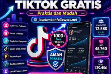Cara Menambah 1000 Free Followers TikTok Gratis dan Praktis
